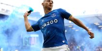 Richarlison throws lit flare into crowd during goal celebration